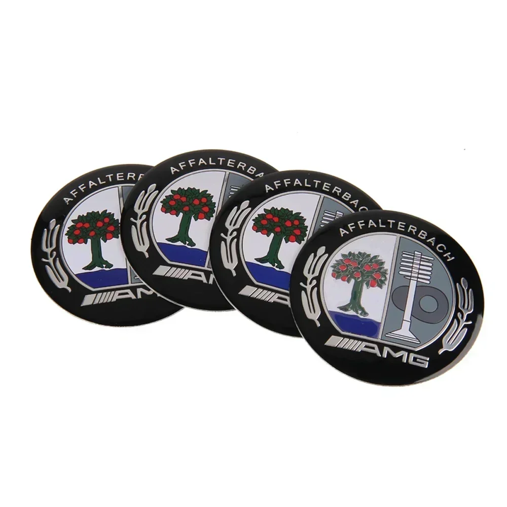 75mm Car Wheel Hub Emblem Sticker for Mercedes Benz W203 W204 W205 W209 W210 W211 W212 W176 W166 W163 W221 Auto Rim Center Decal - Image 8