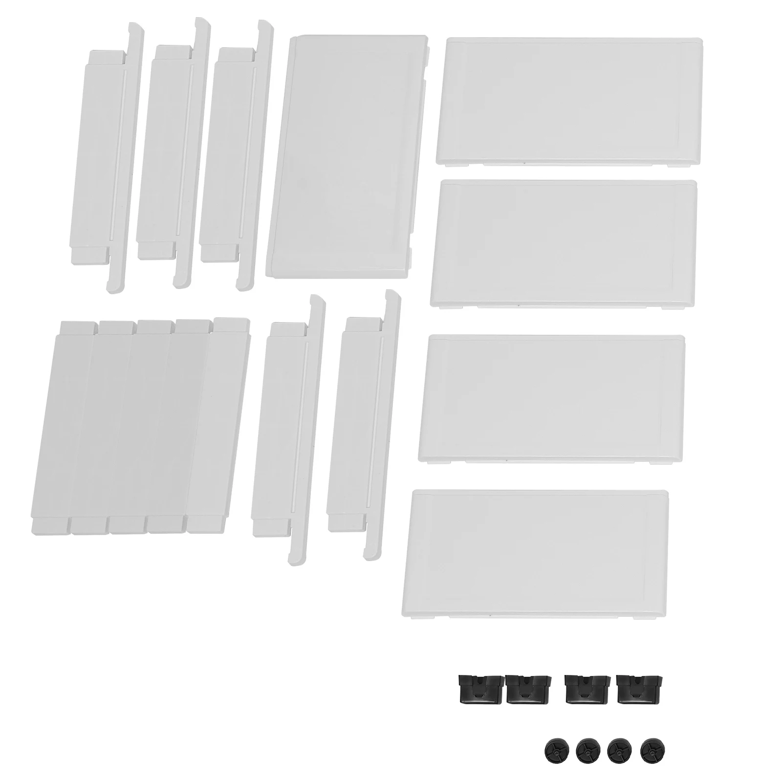 Plastic Drawers Dresser Storage Cabinet with 5 Drawers Closet Tall Standing Bedside Furniture Nightstand End Table for Bedroom - Image 6