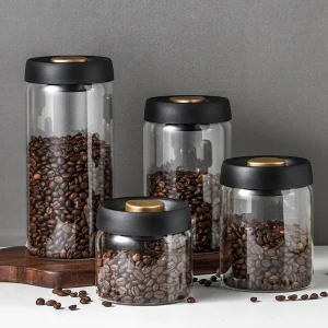 Sealed Container Coffee Bean Storage Bean Coffee Storage Container Vacuum Seal Container KFSN01