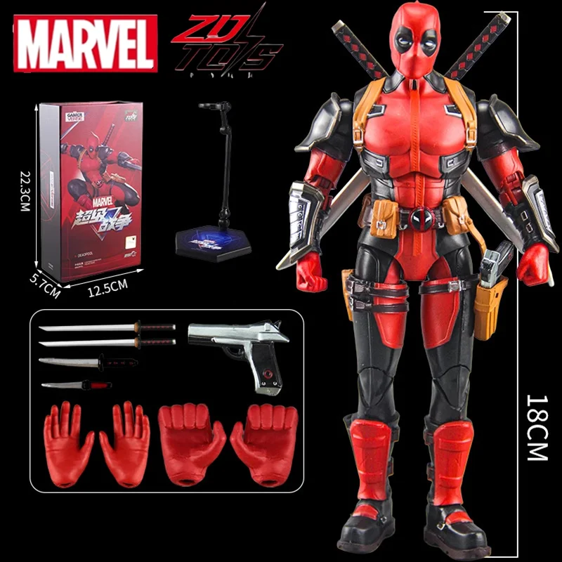 ZD Toys Deadpool & Wolverine Action figures Deadpool Boxed Wolverine Collection Adult Action Figures Kids Toy - Image 9