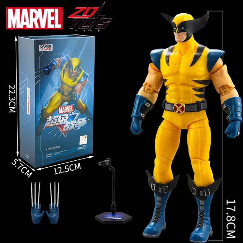ZD Toys Deadpool & Wolverine Action figures Deadpool Boxed Wolverine Collection Adult Action Figures Kids Toy - Image 10
