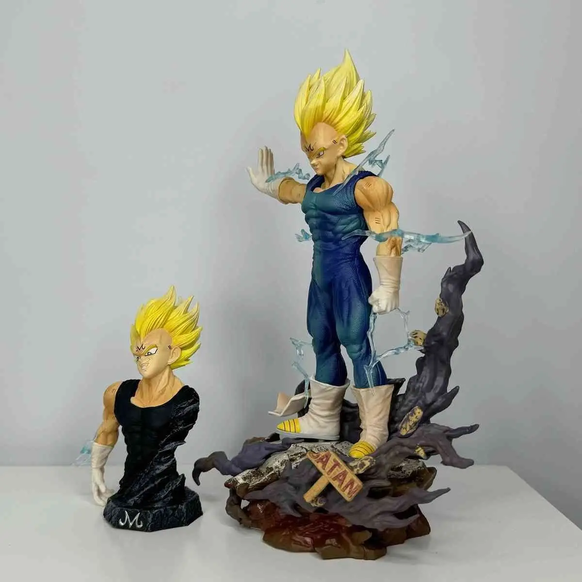 Dragon Ball Z Figure Majin Vegeta Anime Figurine 22cm PVC Action Figures Decoration Collection Model Toys Kids Christmas Gifts - Image 3